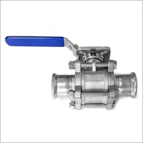3PC BALL VALVE WITH PRESSENDS 